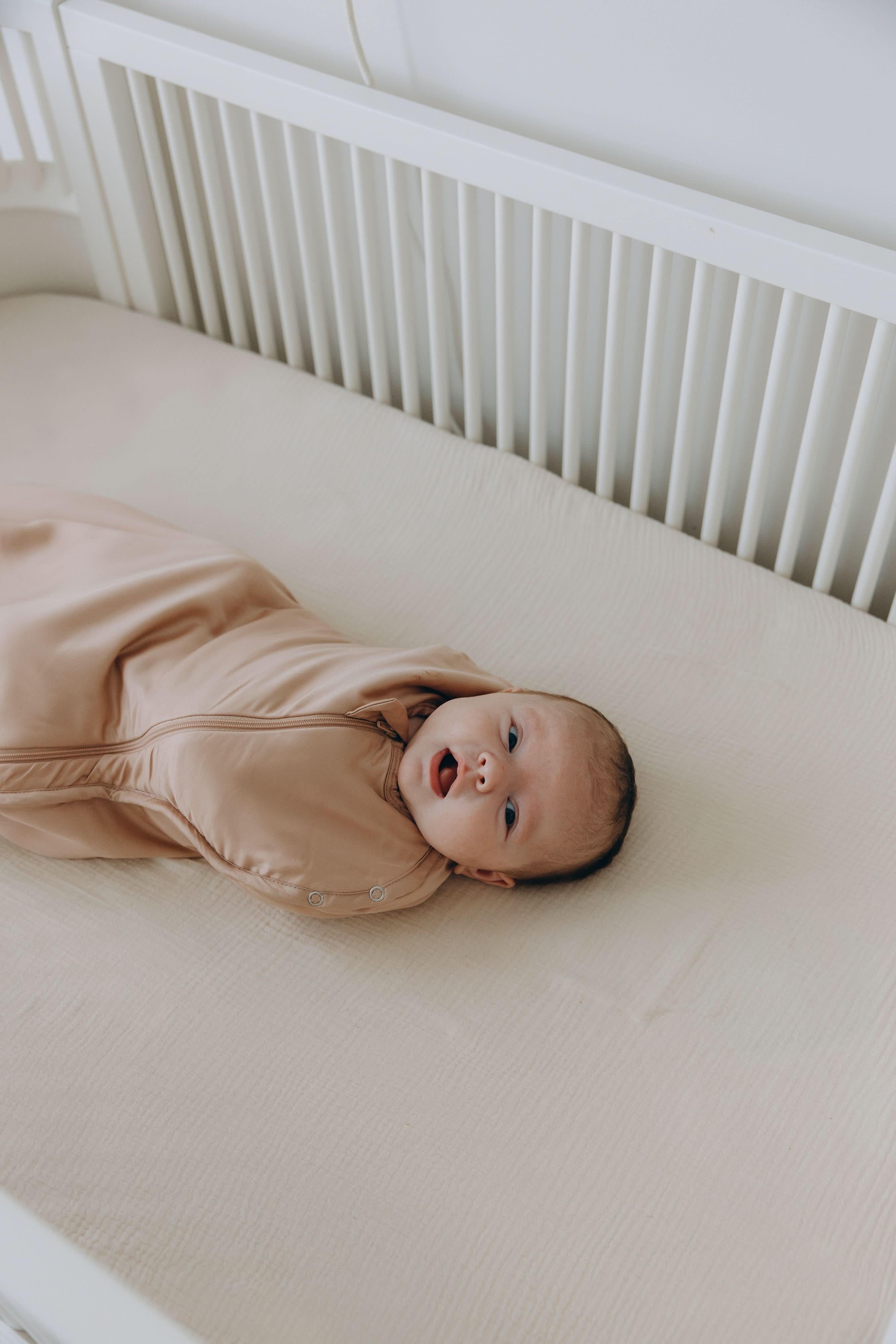 Theta Pouch 100% Bamboo Baby Sleep Sack - Dusty Pink