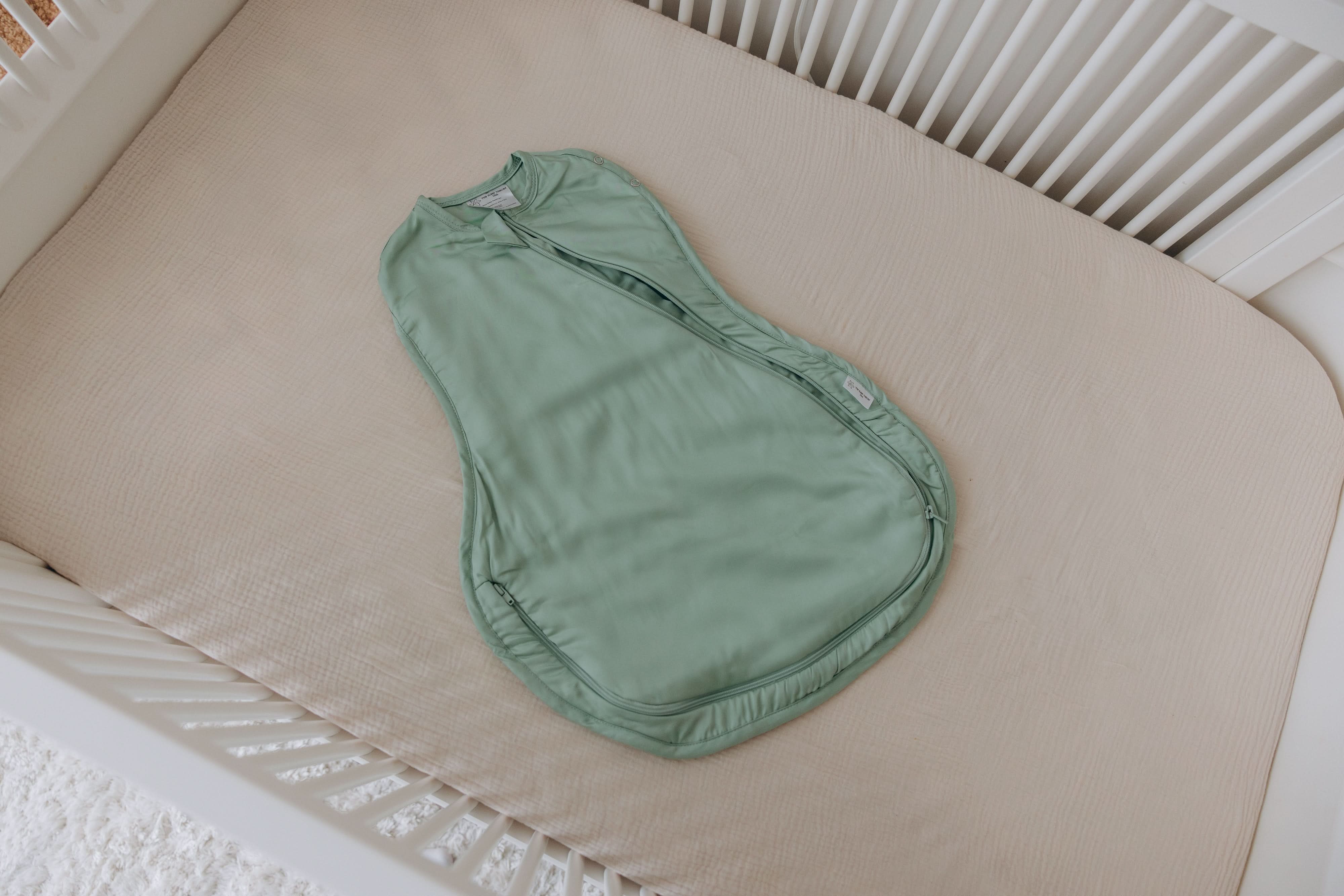 Theta Pouch 100% Bamboo Baby Sleep Sack - Sage Green