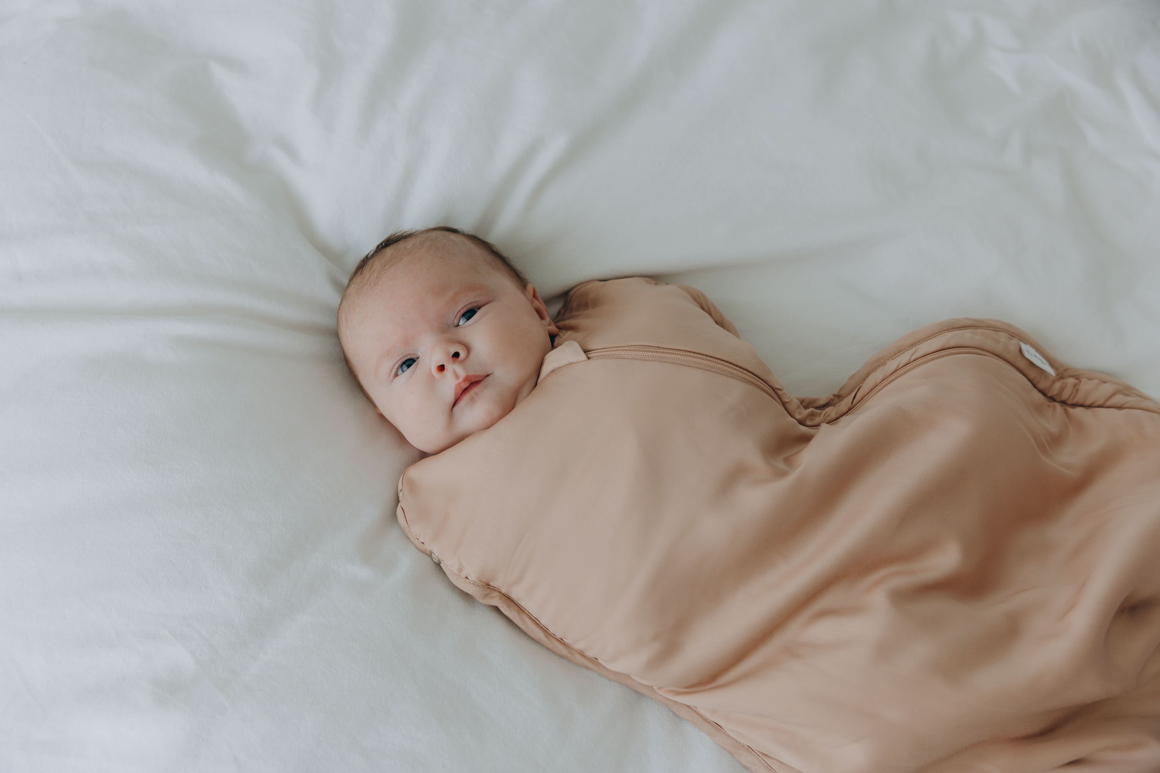 Theta Pouch 100% Bamboo Baby Sleep Sack - Dusty Pink