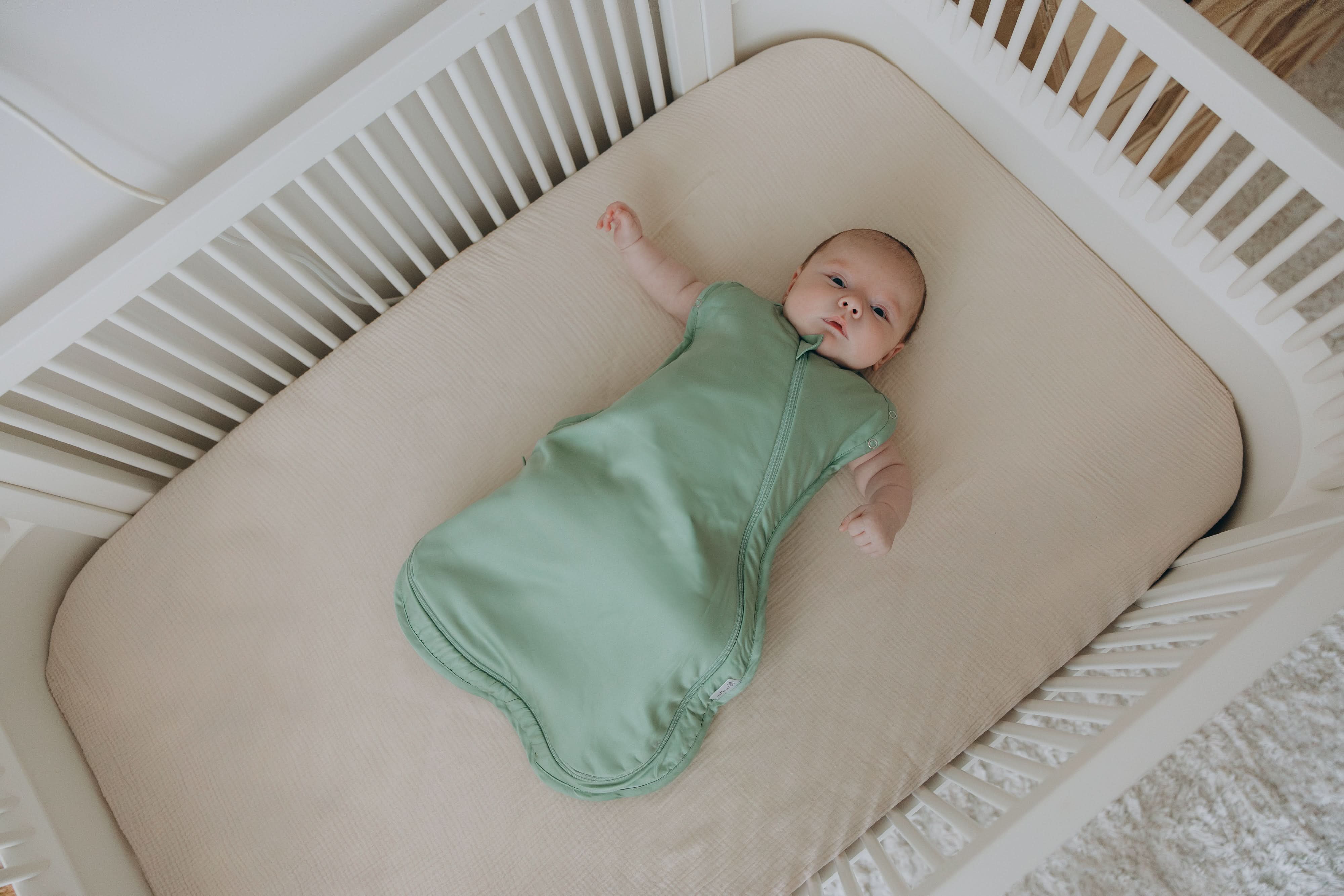 Theta Pouch 100% Bamboo Baby Sleep Sack - Sage Green